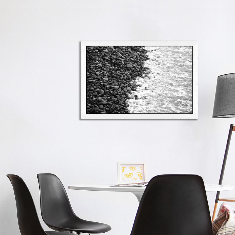Ying Yang Rocks And Water, 2017 - Print on Canvas, White Floater Framed, 101.6 cm H x 66.04 cm W