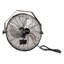 Ventilateur mural haute vitesse 18 po Newair, ventilateur d'extérieur robuste, inclinaison réglable et 3 vitesses jusqu'à 4012 pi3 / min, interrupteur à chaîne