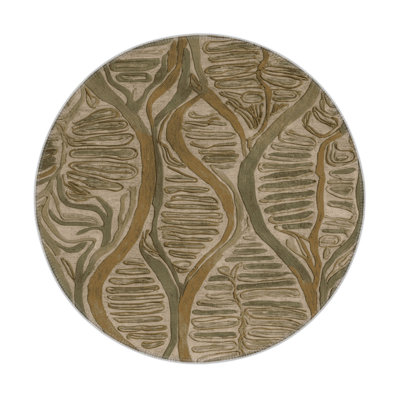 Nature Brown Indoor and Outdoor Area Rug