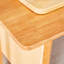 Table de salle à manger classique en bois massif et chaise avec pieds - Ajoutez une touche de chaleur à votre espace