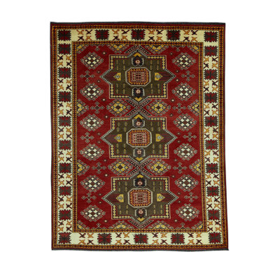 Afghan Wool Southwestern Area Rug