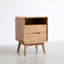 Armoire de chevet en bois massif Pure