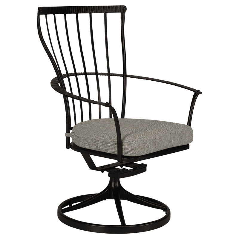 Monterra Outdoor Rocker Chair, Flagship Stone Sunbrella®, Carbon Black