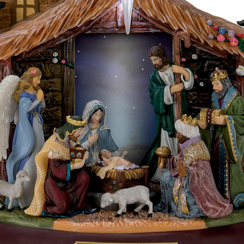 Crèche de Noël Thomas Kinkade