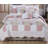 Vergas Polyester Patchwork Bedspread with Pillowcases-671040940