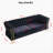 Temeko 87.4'' Velvet Sofa-1066877360
