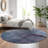 Premium Machine Washable Prisco Navy Rug-668676312