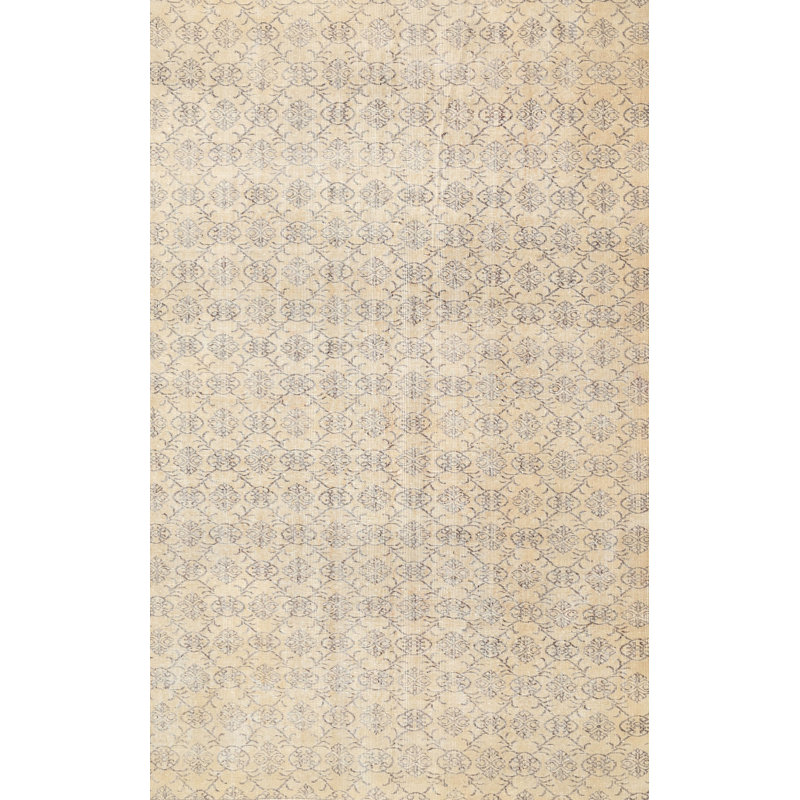 Tapis décoratif gris contemporain, Rectangle 5 pi x 7 pi