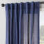 Rideaux semi-transparents texturés en mélange de coton pour rideaux de chambre à coucher et de salon (rideaux à 2 panneaux)-1451503279-1451503281