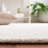Bathelda Hand Tufted Wool/Cotton with Cotton Backing Floral Rug in Beige/Ivory-665181926