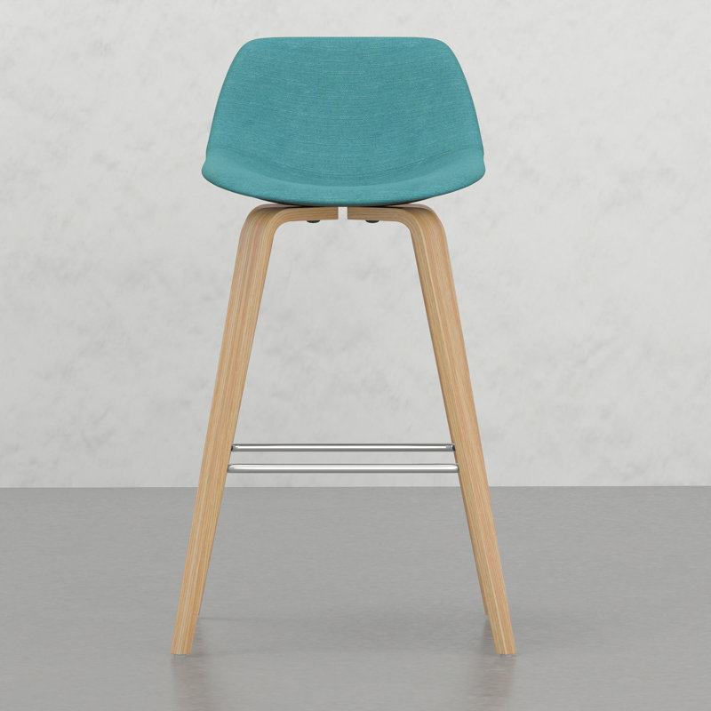Tabouret à hauteur de comptoir / de bar Bentwood (ensemble de 2), Vert