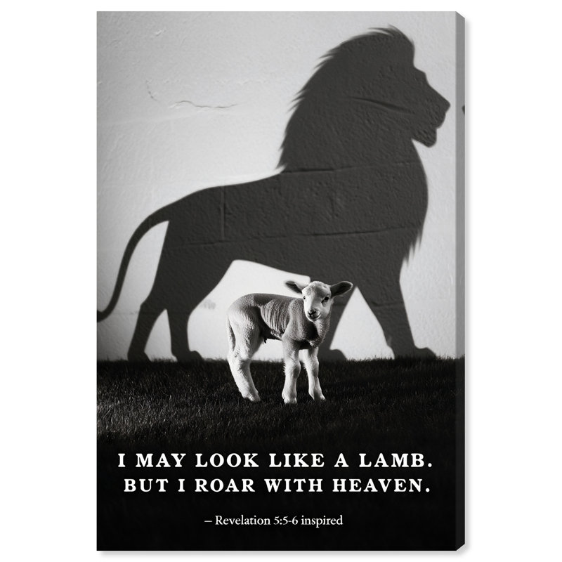  Roar with Heaven, Canvas Unframed, 54"H x 36"W