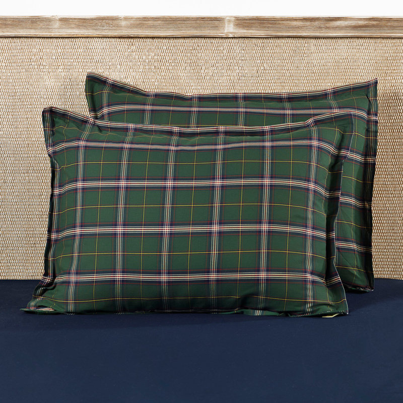 Taie d'oreiller 100% coton Borrero, Euro