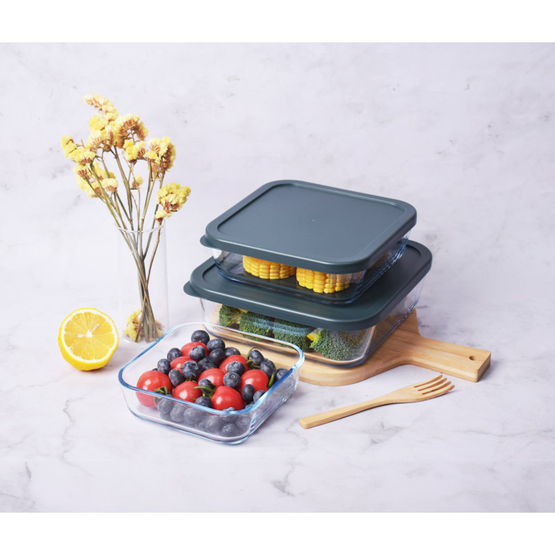 Ensemble de 3 contenants pour aliments Yogik