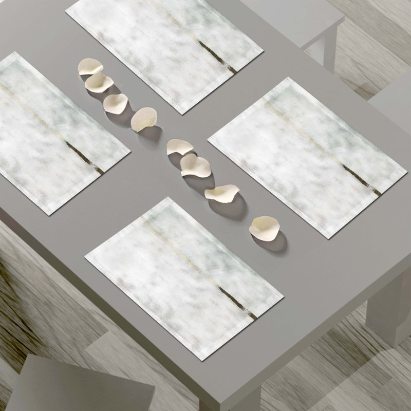 Napperon abstrait en polyester