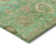 Machine Washable Indoor/Outdoor Xhevrie Lime Rug