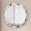 Huldar Glass Flat Wall Mirror