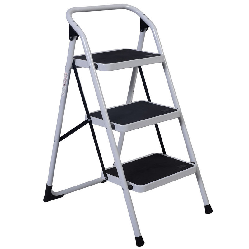 Havasu 3 - Step Steel Lightweight Folding Step Ladder