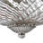 Plantation 3-Light Tropical Flush Mount Ceiling Light