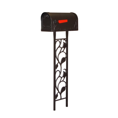Aluminum Post Mounted Mailbox