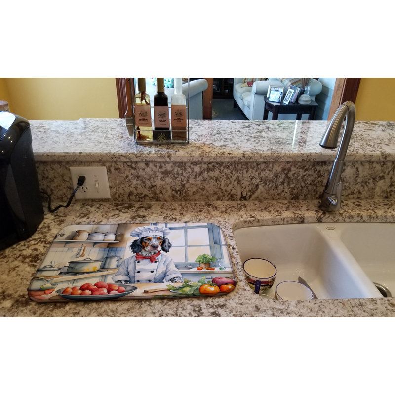 Tapis de séchage English Setter The Chef