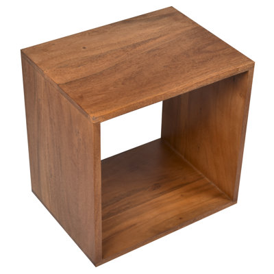 Bergeson 44cm H x 44cm W Wood Cube Bookcase