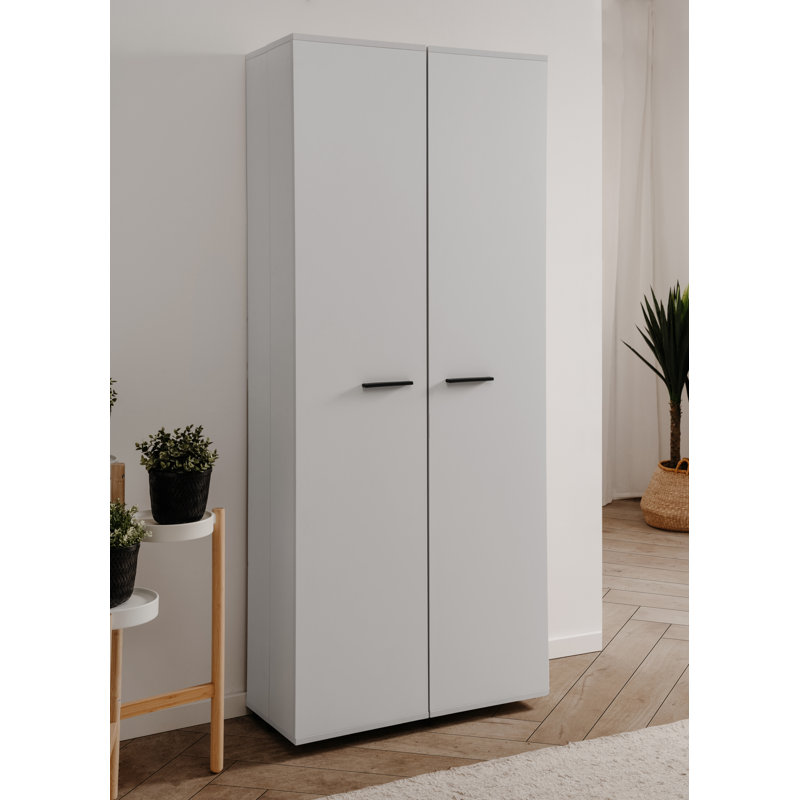 30 Pair Shoe Storage Cabinet, in Grey
