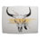 Cow Skull with Feather Placemat | Rustic Home Decor