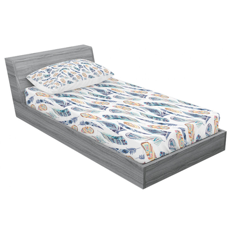 Microfiber Sheet Set, Twin XL Sheet Set with Fitted Sheet