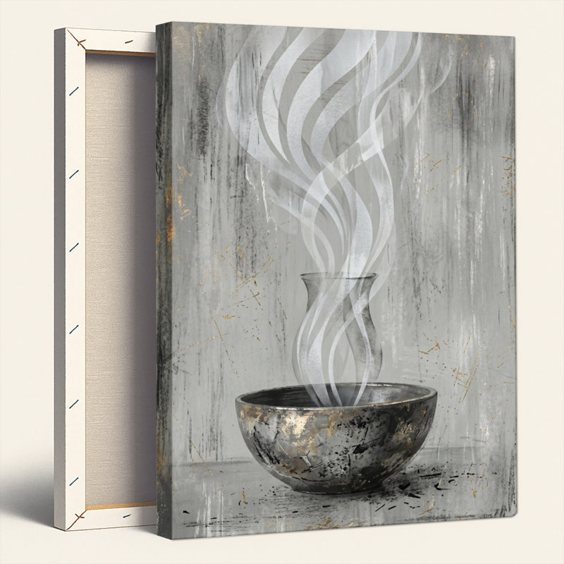 «Smoke Bowl», reproduction d'art sur toile, ensemble de 1, Wrapped Canvas, 24"H x 18"W