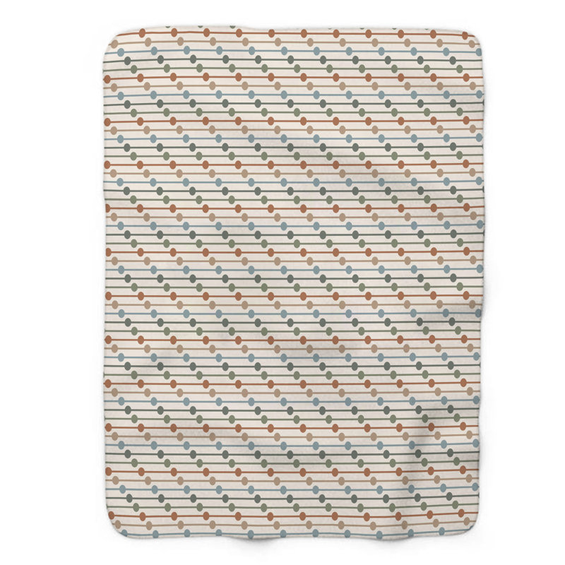 Pewter Hues - couverture sherpa de qualité supérieure 1 pièce, Grand lit