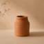 Vase en terre cuite noir naturel H 6,3 po et diamètre 5,5 po-1108796584