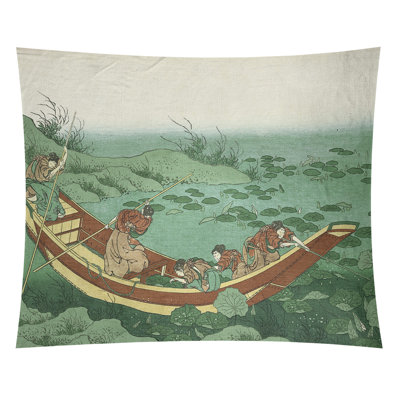 Tapisserie murale « Boat Under the Lily »