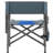 2 Lightweight Outdoor Chair With Storage - Oversized For Picnics, Blue/grey Triathlons Folding Storage,-518485565