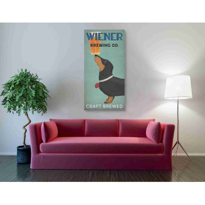 'Wiener Brewing Co' by Ryan Fowler, Canvas Wall Art
