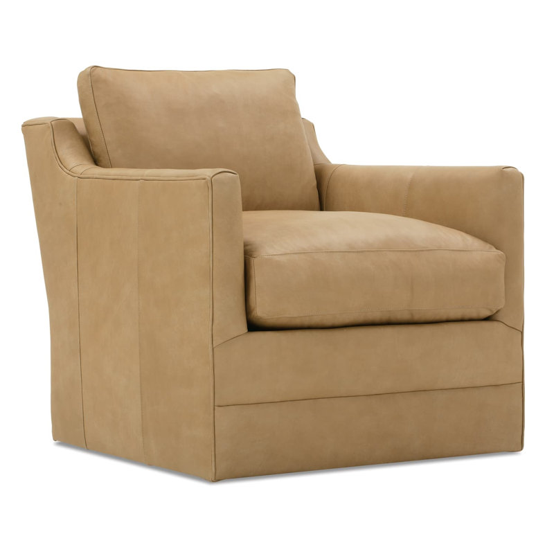 Madeline Leather Swivel Chair