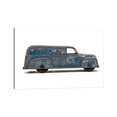 Tootsie Blue Panel - Wrapped Canvas Print