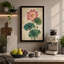 Lotus in Bloom Botanical - Wrapped Canvas-1219086554-1219086547