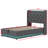 Upholstered Bed, 360 Surround LED Function, Buttons/Apps/Remote Control, Hydraulic Storage Bed With USB Type-C Charging-87456229-87456228