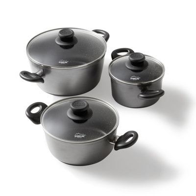 Bella Cucina 4.2L Non-Stick Aluminum Pot Set