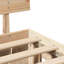 Bed Frame with Headboard Solid Pine Wood-1324561810-1324561817
