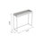 Sariya 39.5'' Console Table-1366114111