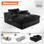 Chaise longue d'intérieur 67 po x P 56 po-1868415254