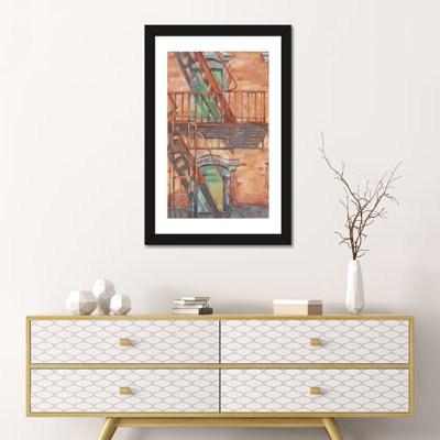 «Urban Facade II» par Ethan Harper - reproduction d'art