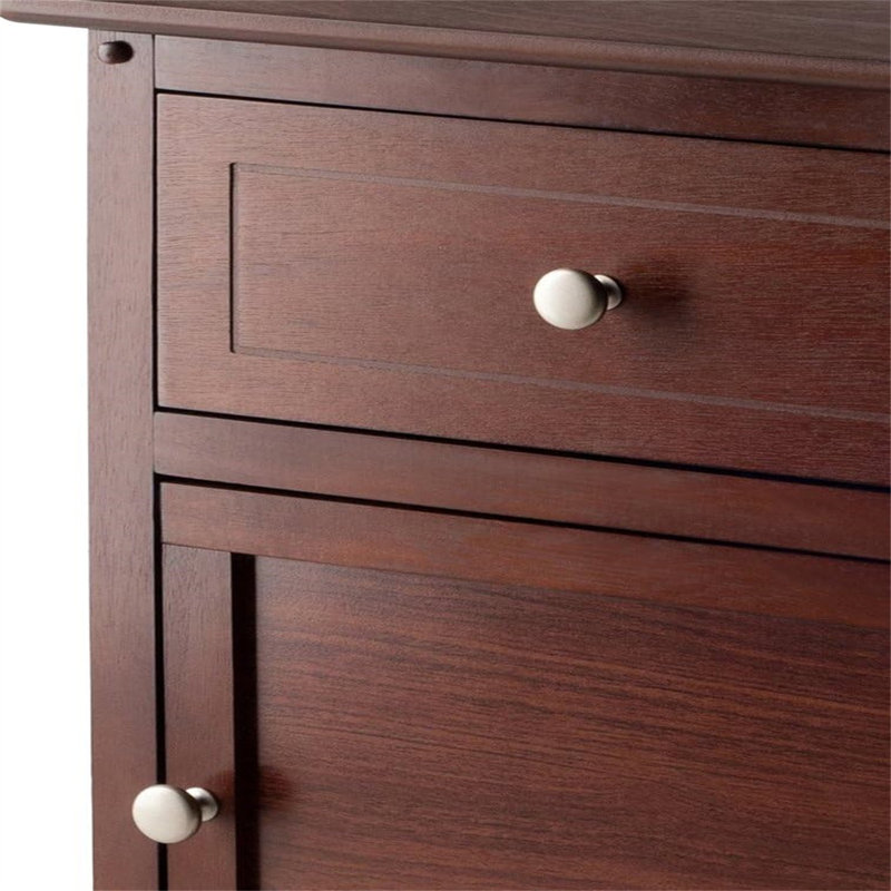 Table de bout avec rangement Walhill, Brown