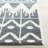 Alimatou Hand Knotted Wool/Cotton Geometric Rug in Charcoal-900373364