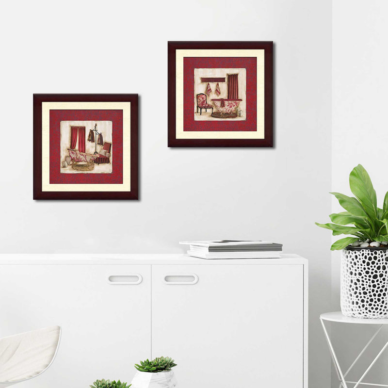 «Ruby Romance», impression sous verre