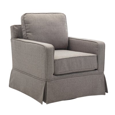 Gracie Oaks Ardan Upholstered Swivel Armchair & Reviews | Wayfair