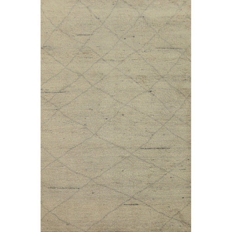 Tapis marocain treillis fait à la main 5 x 8 po