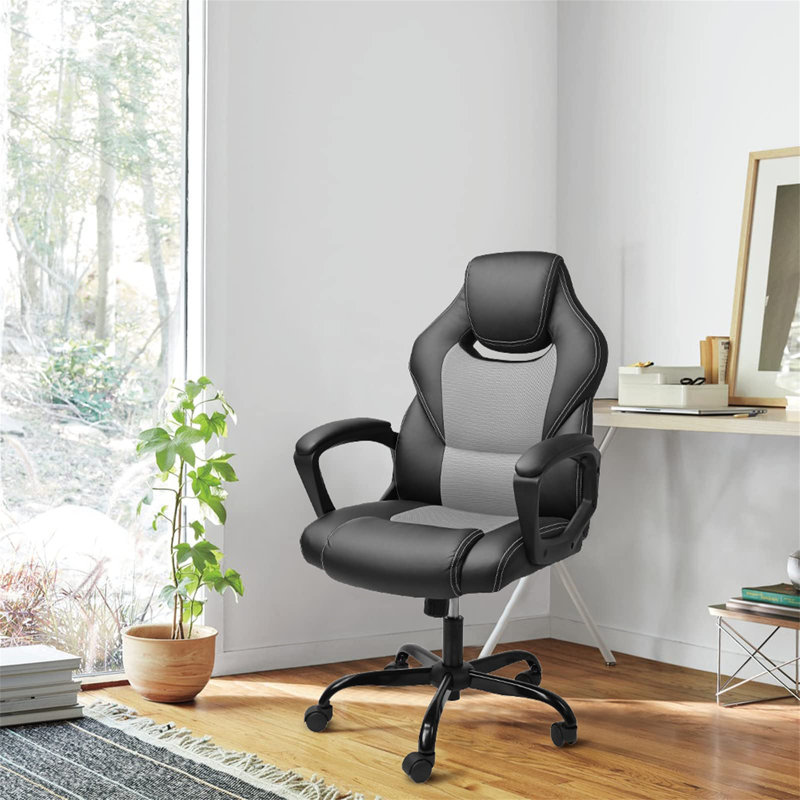 URBNLIVING Office Chair, Grey